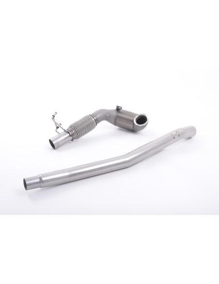 Audi TT 2,0TFSi 8S (Quattro) Milltek Sport 3" gjuten Downpipe med 200 cells racekatalysator (upp till 400hk)
