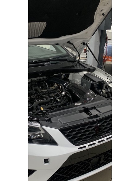 Skoda Octavia 2,0TFSi RS 5E Forge Motorsport Kolfiber insugskit med svart silicon slang