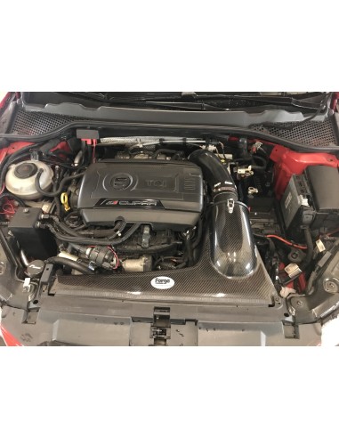 Seat Leon 2,0TFSi Cupra 5F Forge Motorsport Kolfiber insugskit med svart silicon slang