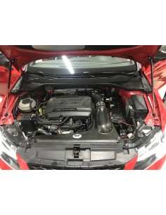 Seat Leon 2,0TFSi Cupra 5F Forge Motorsport Kolfiber insugskit med svart silicon slang 2