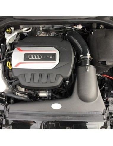Audi SQ2 2,0TFSi GA Forge Motorsport Kolfiber insugskit med svart silicon slang