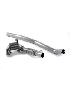 Audi SQ2 2,0T GA Milltek Sport 3" gjuten Downpipe med HJS 200 cells racekatalysator (EC Godkänt) (upp till 450hk) (tar bort part 2