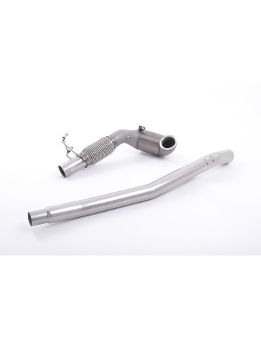 Audi TTS 2,0T OPF 8S Milltek Sport 3" gjuten Downpipe med 200 cells racekatalysator (upp till 400hk) (tar bort partikelfilter)