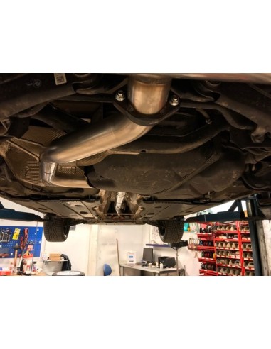 Seat Leon 2,0TFSi Cupra R 310HK 5 dörrars Milltek Sport Cat-Back 2x 100 Titan GT utblås - Non-Resonated (mindre-dämpad)