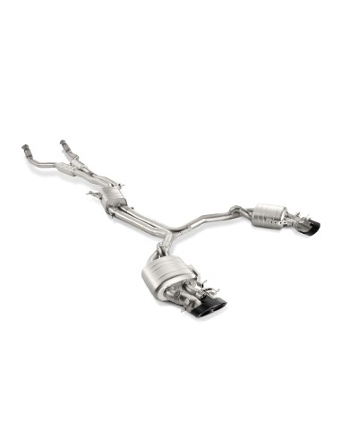 Audi RS7 4,0TFSi V8 4G Akrapovic Evolution System i Titan med kolfiber utblås