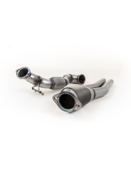 Audi TTRS 2,5TFSi OPF 8S Milltek Sport 3" Downpipe med 200 cells racekatalysator (tar bort partikelfilter)