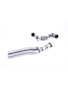 Audi TTRS 2,5TFSi OPF 8S Milltek Sport 3" Downpipe utan katalysator (tar bort partikelfilter)