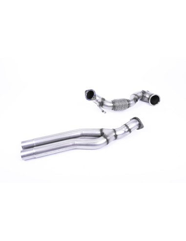 Audi TTRS 2,5TFSi OPF 8S Milltek Sport 3" Downpipe utan katalysator (tar bort partikelfilter)