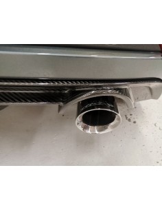 Seat Leon 2,0TFSi Cupra R 310HK 5 dörrars Milltek Sport Cat-Back 2x 100 Chrome GT utblås - Non-Resonated (mindre-dämpad) 2