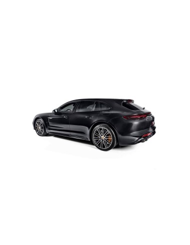 Porsche Panamera 971 Turbo Akrapovic Evolution System i Titan med Kolfiber utblås