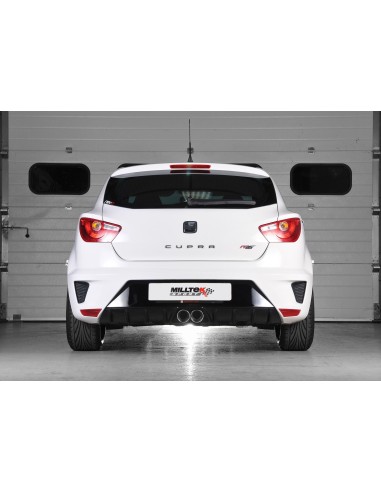 Seat Ibiza 1,4TSi Cupra Milltek Sport 2,75" Cat-Back 2x 80 Chrome GT utblås