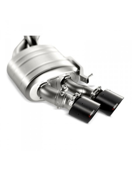 Audi S7 Akrapovic Evolution System i Titan med kolfiber utblås