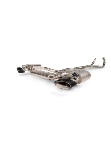 Audi RS6 4,0TFSi V8 C8 Akrapovic Link pipes utan ljuddämpare i rostfritt från OPF till Evolution systemet (Partikelfilter och ba