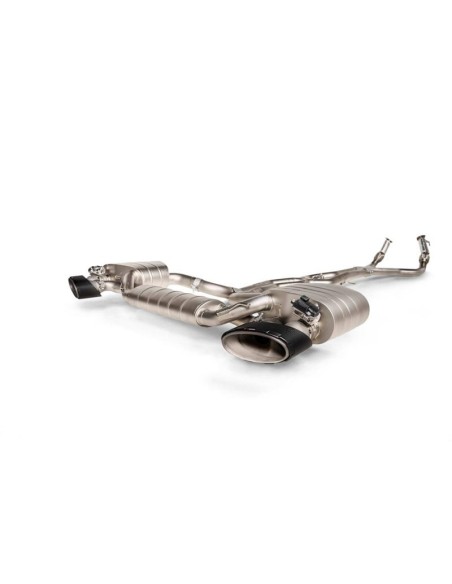 Audi RS7 4,0TFSi V8 4K Akrapovic Link pipes i rostfritt från OPF till Evolution systemet (Partikelfilter och bakåt, tillval till