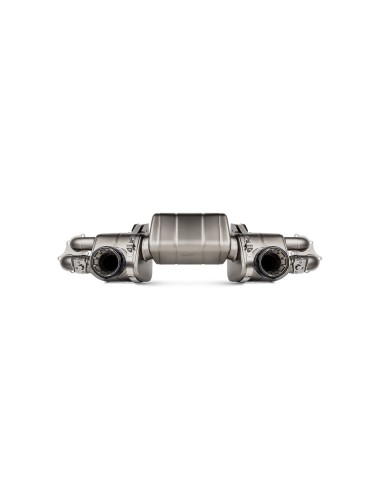 Porsche Boxster 718 4,0 Spyder OPF till 2020/02 Akrapovic Slip-On Race system i Titan med Svarta Titan utblås