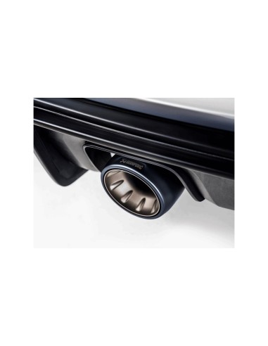 Porsche Boxster 718 4,0 Spyder OPF till 2020/02 Akrapovic Slip-On Race system i Titan med Svarta Titan utblås