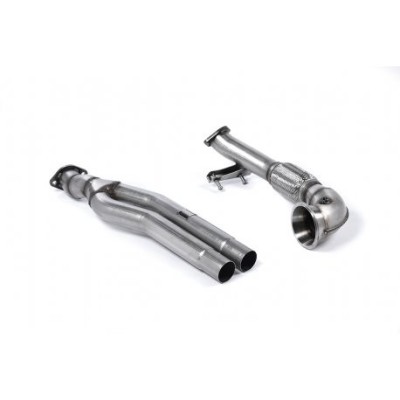 Audi RSQ3 2,5TFSi OPF F3 Milltek Sport 3" Downpipe utan katalysator (och OPF borttagning)
