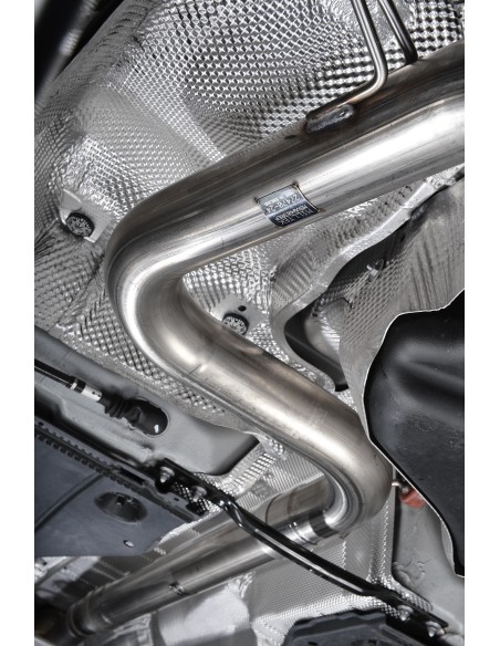 Seat Leon 2,0TFSi Cupra 3 & 5 dörrars OPF Milltek Sport Cat-Back 4x 80 Chrome GT utblås - Resonated (dämpad)