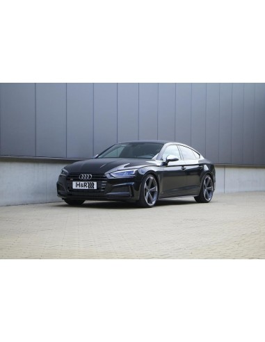 Audi S5 B9 Sportback H&R sänkningssats sänker 20/20mm (inklusive adaptiva dämpare)