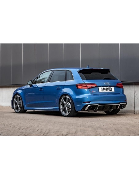 Audi RS3 8v H&R sänkningssats sänker 40/30mm (30/20mm Sedan) Passar bilar med och utan Magnetic ride