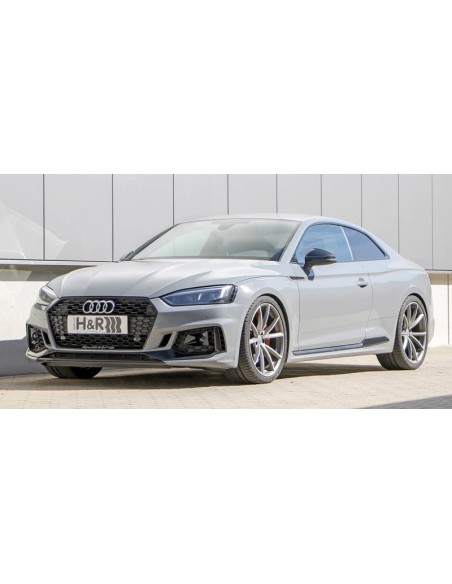 Audi RS5 Coupe B9 H&R sänkningssats sänker 20/20mm (Passar bilar med RS adaptiva sportdämpare)