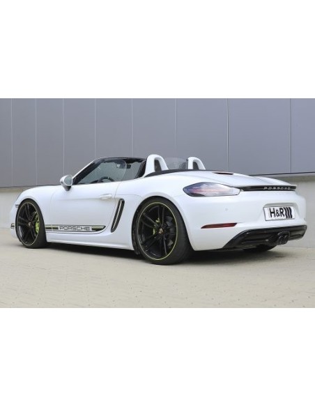 Porsche 718 Cayman H&R sänkningssats sänker 30/30mm (Passar även bilar med PASM)