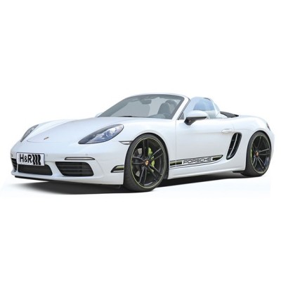 Porsche 718 Cayman H&R sänkningssats sänker 30/30mm (Passar även bilar med PASM)