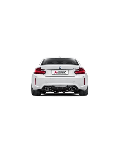 BMW M2 F87 Akrapovic Blank kolfiber diffuser