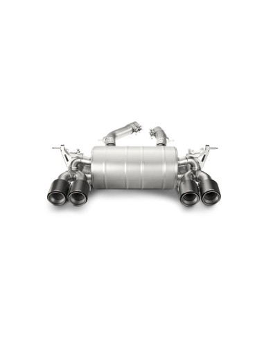 BMW M4 F82 / F83 Akrapovic Slip-On i Titan med Kolfiber utblås