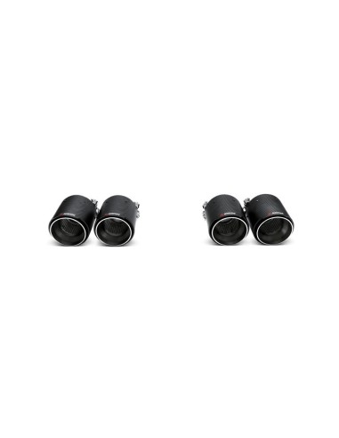 BMW M4 F82 / F83 Akrapovic Slip-On i Titan med Kolfiber utblås