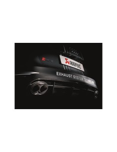 Audi RS6 4,0TFSi V8 C7 Akrapovic Evolution System i Titan med kolfiber utblås 2