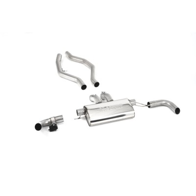 BMW M340 3,0T B58 G20/ G21 Milltek Sport Cat-Back (OPF delete) passar till original utblås med avgasventiler