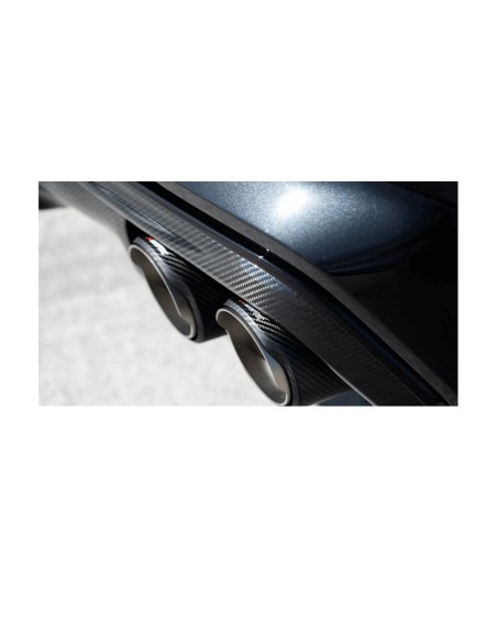 BMW X4 M F98 Akrapovic blank kolfiber diffuser