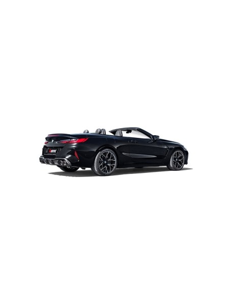 BMW M8 F91 / F92 Akrapovic kolfiber diffuser matt