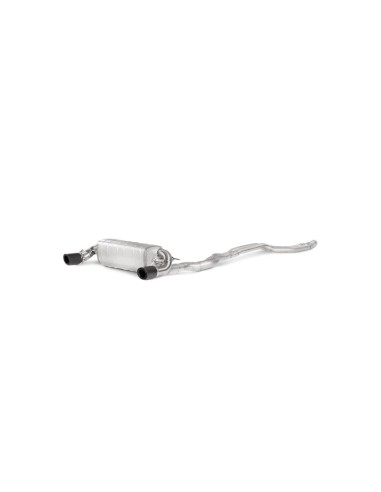 BMW 340i B58 F30 / F31 (ej OPF bilar) Akrapovic Evolution System i Rostfritt med Kolfiber utblås