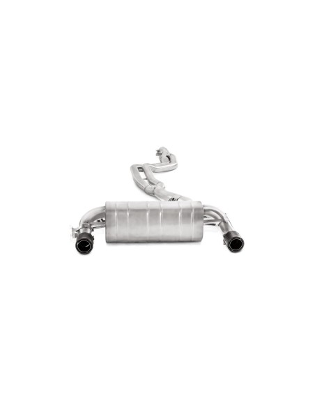 BMW 440i B58 F32 / F33 / F36 (ej OPF bilar) Akrapovic Evolution System i Rostfritt med Kolfiber utblås