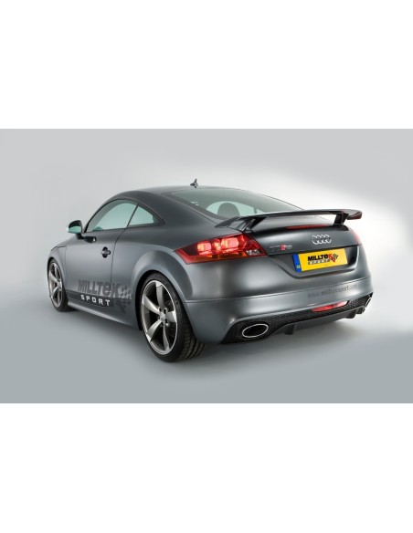 Audi TTRS 2,5TFSi Coupé Milltek Sport Turbo-Back "Race" med aktiva avgasventiler