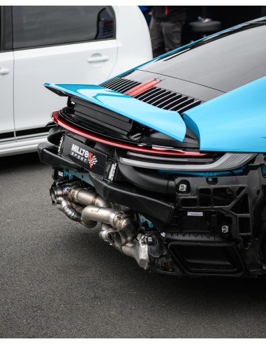 Porsche 992 3,0T Carrera GTS Milltek Sport 2,5" OPF-Back avgassystem Titan (använder original utblås)