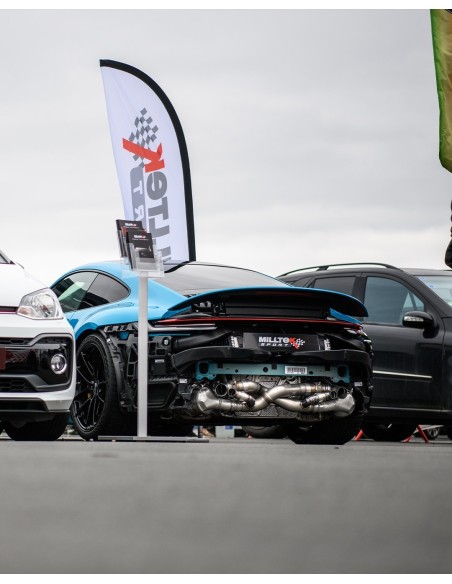 Porsche 992 3,0T Carrera GTS Milltek Sport 2,5" OPF-Back avgassystem Titan (använder original utblås)