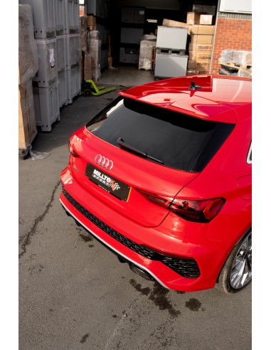 Audi RS3 2,5TFSi Sportback 8Y Milltek Sport 80mm OPF-Back med avgasventiler - Non-Resonated (mindre-dämpad)