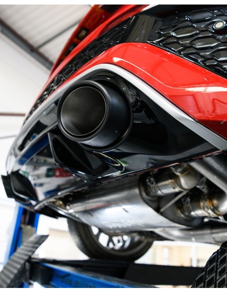 Audi RS3 2,5TFSi Sportback 8Y Milltek Sport 80mm OPF-Back med avgasventiler - Resonated (dämpad)