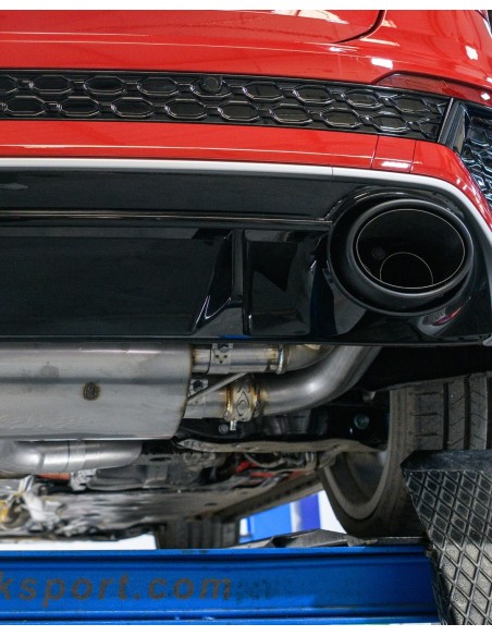 Audi RS3 2,5TFSi Sportback 8Y Milltek Sport 80mm OPF-Back med avgasventiler - Non-Resonated (mindre-dämpad)
