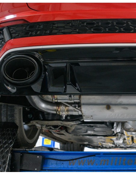 Audi RS3 2,5TFSi Sportback 8Y Milltek Sport 80mm OPF-Back med avgasventiler - Non-Resonated (mindre-dämpad)