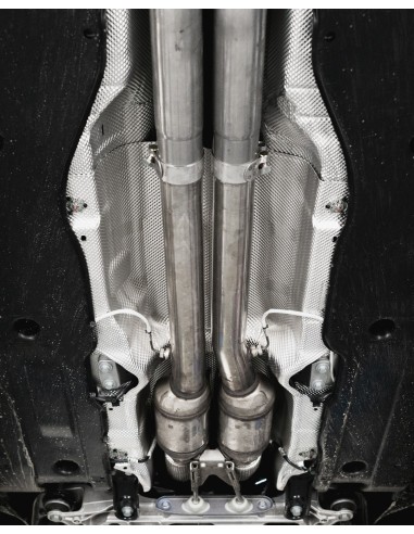 Audi RS3 2,5TFSi Sportback 8Y Milltek Sport 80mm OPF-Back med avgasventiler - Non-Resonated (mindre-dämpad)