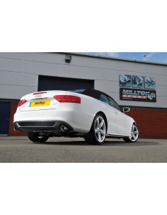 Audi A5 2,0TFSi S-line Automat B8 Milltek Sport Cat-Back 2x 100 chrome GT utblås 2
