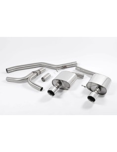 Audi A5 3,0TDi S-line B8 Milltek Sport Cat-Back 2x 100 chrome GT utblås