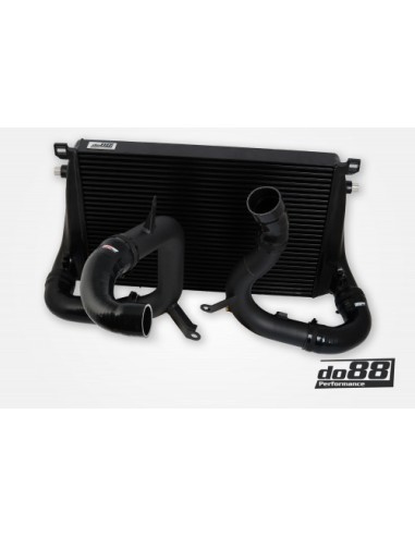 VW Golf 2,0TFSi GTi MK8 EA888 EVO4 DO88 Intercooler BIG PACK kit (svarta slangar)