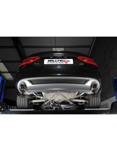 Audi A5 3,0TDi S-line Sportback B8 Milltek Sport Cat-Back 2x 100 chrome GT utblås 2
