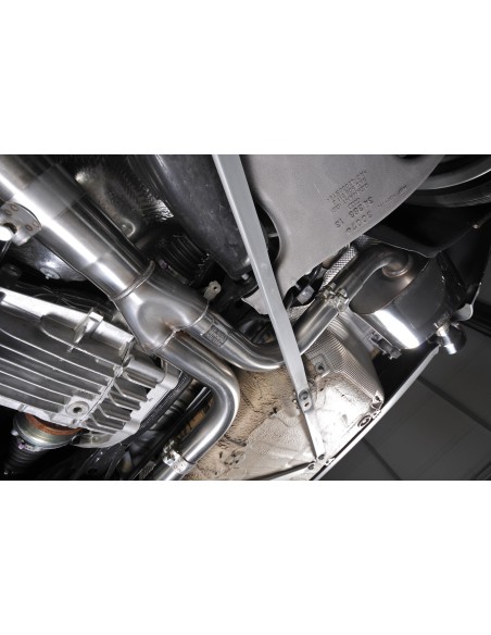 Audi A5 3,0TDi S-line Sportback B8 Milltek Sport Cat-Back 2x 100 chrome GT utblås