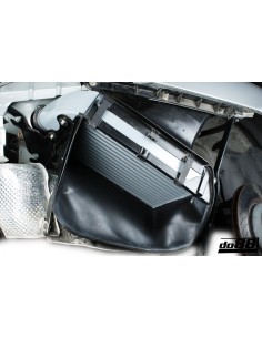 Porsche 996 Turbo / GT2 DO88  Intercooler kit med svarta slangar 2